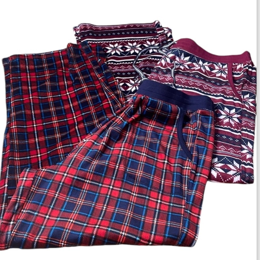 NAUTICA velvet look pajama pants